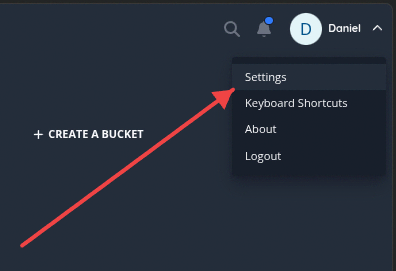 Open Settings
